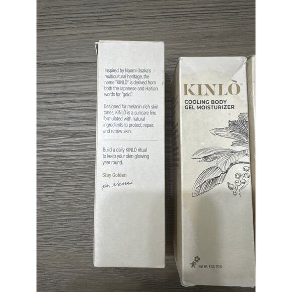 Kinlo Cooling Body Gel Moisturizer, 4oz, pack of 3 - Picture 4 of 5
